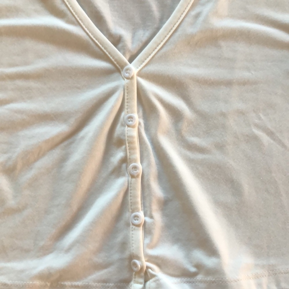 SOLD! - Shein White Crop top XL - Picture 3 of 6